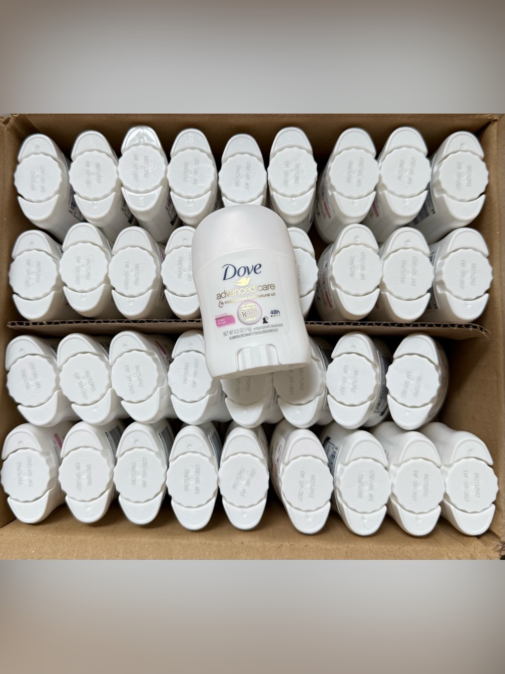 🔥BULK BUY🔥Dove Advanced Care Antiperspirant Deodorant 0.5 oz- PACK OF 36